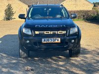 USED 2013 63 FORD RANGER 3.2 TDCi Wildtrak Pickup Double Cab 4dr Diesel Manual 4WD Euro 5 (200 ps) 111510 miles no vat to pay
