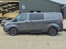 USED 2021 FORD TRANSIT CUSTOM 2.0 320 EcoBlue Limited Crew Van Double Cab 5dr Diesel Auto L2 H1 Euro 6 (s/s) (185 ps) BIG SPEC, FANTASTIC CONDITION, FSH