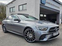 USED 2023 23 MERCEDES-BENZ E-CLASS 2.9 E400d AMG Line Night Edition (Premium Plus) Saloon 4dr Diesel G-Tronic+ 4MATIC Euro 6 (s/s) (330 ps) AUTO -- 4X4 -- SUNROOF -- NAV -- CAMERA -- HEATED LEATHER -- MEMORY SEATS -- 20in ALLOYS