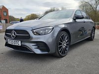 USED 2023 23 MERCEDES-BENZ E-CLASS 2.9 E400d AMG Line Night Edition (Premium Plus) Saloon 4dr Diesel G-Tronic+ 4MATIC Euro 6 (s/s) (330 ps) AUTO -- 4X4 -- SUNROOF -- NAV -- CAMERA -- HEATED LEATHER -- MEMORY SEATS -- 20in ALLOYS