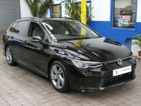 USED 2021 21 VOLKSWAGEN GOLF 1.5 eTSI MHEV R-Line Estate 5dr Petrol Hybrid DSG Euro 6 (s/s) (150 ps) STUNNING EXAMPLE SAT NAV PART LEATHER PARKING SENSORS 1 OWNER EXCELLENT SERVICE HISTORY WARRANTY