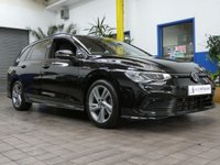 USED 2021 21 VOLKSWAGEN GOLF 1.5 eTSI MHEV R-Line Estate 5dr Petrol Hybrid DSG Euro 6 (s/s) (150 ps) STUNNING EXAMPLE SAT NAV PART LEATHER PARKING SENSORS 1 OWNER EXCELLENT SERVICE HISTORY WARRANTY