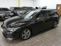 USED 2021 21 VOLKSWAGEN GOLF 1.5 eTSI MHEV R-Line Estate 5dr Petrol Hybrid DSG Euro 6 (s/s) (150 ps) STUNNING EXAMPLE SAT NAV PART LEATHER PARKING SENSORS 1 OWNER EXCELLENT SERVICE HISTORY WARRANTY