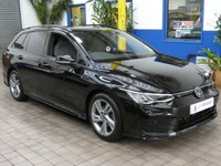 USED 2021 21 VOLKSWAGEN GOLF 1.5 eTSI MHEV R-Line Estate 5dr Petrol Hybrid DSG Euro 6 (s/s) (150 ps) STUNNING EXAMPLE SAT NAV PART LEATHER PARKING SENSORS 1 OWNER EXCELLENT SERVICE HISTORY WARRANTY