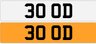 USED NUMBER PLATE PLATE 