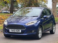 USED 2015 15 FORD FIESTA 1.5 TDCi Zetec Hatchback 5dr Diesel Manual Euro 6 (75 ps) 