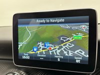 USED 2016 16 MERCEDES-BENZ A-CLASS 2.0 A45 AMG Hatchback 5dr Petrol SpdS DCT 4MATIC Euro 6 (s/s) (381 ps) Cosmos Metallic Black, Leather / Alcantara, Nappa Leather Multi Function Steering Wheel,