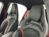 USED 2016 16 MERCEDES-BENZ A-CLASS 2.0 A45 AMG Hatchback 5dr Petrol SpdS DCT 4MATIC Euro 6 (s/s) (381 ps) Cosmos Metallic Black, Leather / Alcantara, Nappa Leather Multi Function Steering Wheel,