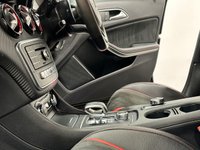 USED 2016 16 MERCEDES-BENZ A-CLASS 2.0 A45 AMG Hatchback 5dr Petrol SpdS DCT 4MATIC Euro 6 (s/s) (381 ps) Cosmos Metallic Black, Leather / Alcantara, Nappa Leather Multi Function Steering Wheel,