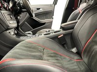 USED 2016 16 MERCEDES-BENZ A-CLASS 2.0 A45 AMG Hatchback 5dr Petrol SpdS DCT 4MATIC Euro 6 (s/s) (381 ps) Cosmos Metallic Black, Leather / Alcantara, Nappa Leather Multi Function Steering Wheel,