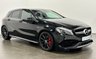 USED 2016 16 MERCEDES-BENZ A-CLASS 2.0 A45 AMG Hatchback 5dr Petrol SpdS DCT 4MATIC Euro 6 (s/s) (381 ps) Cosmos Metallic Black, Leather / Alcantara, Nappa Leather Multi Function Steering Wheel,