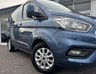 USED 2022 72 FORD TRANSIT CUSTOM 2.0 320 EcoBlue Limited Crew Van Double Cab 5dr Diesel Manual L1 H1 Euro 6 (s/s) (130 ps) 6 SEATER TWIN SIDE DOORS