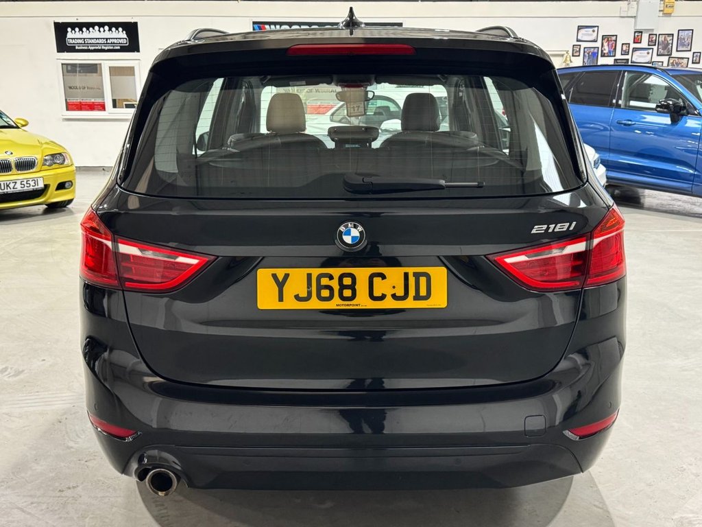 USED 2019 T BMW 2 Series GRAN TOURER 1.5 218i Sport MPV 5dr Petrol Manual Euro 6 (s/s) (140 ps) 