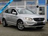 USED 2014 14 VOLVO XC60 2.0 D4 SE Nav SUV 5dr Diesel Manual Euro 6 (s/s) (181 ps) Finished in BRIGHT SILVER metallic. This upmarket family SUV is sleek, stylish, comfortable and great fun to drive.This Volvo XC60 is one of the safest and most stylish SUVs on sale. Features include &pound;35 Road Tax, Heated Leather, 17" Alloys, Nav, DAB, B/Tooth, Electric Tailgate, Park Sensors. Serviced at 14701 miles, 26570 miles, 38060 miles,51748 miles, 64500 miles, 75288 miles, 83814 miles(Cam Belt and Water pump), 86832 miles and at 98452 miles.