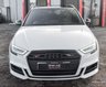 USED 2019 S AUDI S3 2.0 TFSI Black Edition Sportback 5dr Petrol S Tronic quattro Euro 6 (s/s) (300 ps) HEATED FRONT SEATS+CRUISE CONTROL