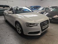 USED 2016 65 AUDI A5 CABRIOLET 1.8 TFSI SE Convertible 2dr Petrol Multitronic Euro 6 (s/s) (177 ps) 