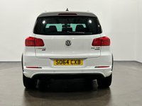 USED 2014 64 VOLKSWAGEN TIGUAN 2.0 TDI BlueMotion Tech R-Line SUV 5dr Diesel Manual 4WD Euro 5 (s/s) (Nav) (140 ps) 2.0 Tiquan R - Line 4MOTION 4WD  Navigation, Park Sensors Front / Rear, Two Tone R - Line Interior Complete Service Record