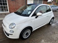 USED 2010 59 FIAT 500 1.2 Lounge Hatchback 3dr Petrol Manual Euro 5 (s/s) (69 bhp) 