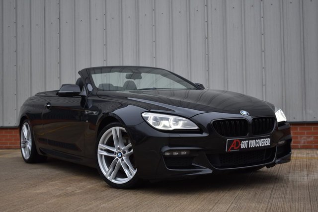 2015 65 BMW 6 Series 3.0 640d M Sport Convertible 2dr Diesel Auto Euro 6 (s/s) (313 ps)