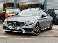 USED 2017 17 MERCEDES-BENZ C-CLASS 3.0 C43 V6 AMG (Premium Plus) Coupe 2dr Petrol G-Tronic+ 4MATIC Euro 6 (s/s) (367 ps) &pound;500 TO SECURE - DELIVERY AVAILABLE