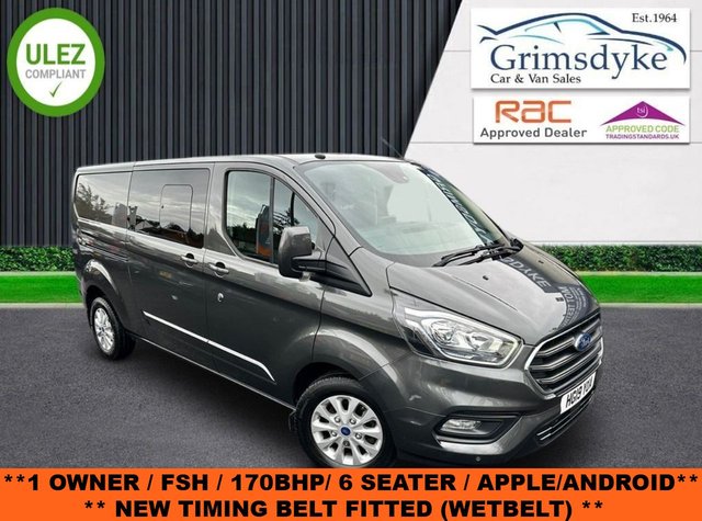 View our FORD TRANSIT CUSTOM