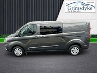 USED 2019 19 FORD TRANSIT CUSTOM 2.0 320 EcoBlue Limited Crew Van Double Cab 5dr Diesel Manual L2 H1 Euro 6 (6 Seat) (170 ps) ** RAC BUYSURE INSPECTED **