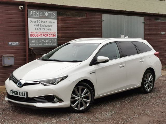 2018 68 Toyota Auris 1.8 VVT-h Excel Touring Sports 5dr Petrol Hybrid CVT Euro 6 (s/s) (136 ps) READ OUR REVIEWS! FINANCE AVAILABLE FROM 9.9% APR!