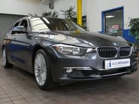 USED 2013 13 BMW 3 SERIES 2.0 320i Luxury Touring 5dr Petrol Auto xDrive Euro 6 (s/s) (184 ps) STUNNING EXAMPLE PROFESSIONAL SAT NAV HEATED LEATHER ELECTRIC MEMORY SEATS CRUISE CONTROL PARKING SENSORS 2 OWNERS SERVICE HISTORY