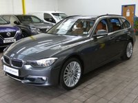 USED 2013 13 BMW 3 SERIES 2.0 320i Luxury Touring 5dr Petrol Auto xDrive Euro 6 (s/s) (184 ps) STUNNING EXAMPLE PROFESSIONAL SAT NAV HEATED LEATHER ELECTRIC MEMORY SEATS CRUISE CONTROL PARKING SENSORS 2 OWNERS SERVICE HISTORY
