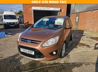 USED 2013 63 FORD C-MAX 1.6 TDCi Titanium MPV 5dr Diesel Manual Euro 5 (115 ps) Only &pound;35 Road Tax