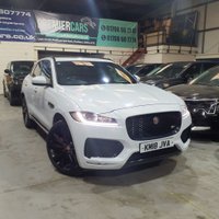 USED 2018 18 JAGUAR F-PACE 3.0 D300 V6 S SUV 5dr Diesel Auto AWD Euro 6 (s/s) (300 ps) GENUINE MILES HPI CLEAR FSH