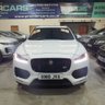 USED 2018 18 JAGUAR F-PACE 3.0 D300 V6 S SUV 5dr Diesel Auto AWD Euro 6 (s/s) (300 ps) GENUINE MILES HPI CLEAR FSH