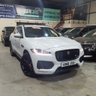 USED 2018 18 JAGUAR F-PACE 3.0 D300 V6 S SUV 5dr Diesel Auto AWD Euro 6 (s/s) (300 ps) GENUINE MILES HPI CLEAR FSH