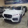 USED 2018 18 JAGUAR F-PACE 3.0 D300 V6 S SUV 5dr Diesel Auto AWD Euro 6 (s/s) (300 ps) GENUINE MILES HPI CLEAR FSH