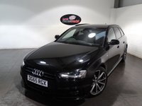 USED 2015 65 AUDI A4 AVANT 2.0 TDI Black Edition Plus Estate 5dr Diesel Manual Euro 5 (s/s) (177 ps) SAT NAV LEATHER CRUISE ELECTRIC BOOT B AND O HEATED SEATS
