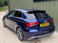 USED 2016 66 AUDI S3 2.0 TFSI Hatchback 3dr Petrol S Tronic quattro Euro 6 (s/s) (310 ps) 