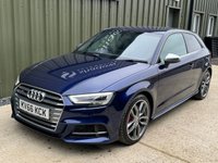 USED 2016 66 AUDI S3 2.0 TFSI Hatchback 3dr Petrol S Tronic quattro Euro 6 (s/s) (310 ps) 