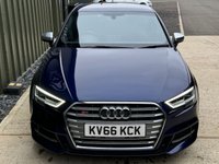 USED 2016 66 AUDI S3 2.0 TFSI Hatchback 3dr Petrol S Tronic quattro Euro 6 (s/s) (310 ps) 