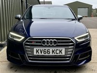 USED 2016 66 AUDI S3 2.0 TFSI Hatchback 3dr Petrol S Tronic quattro Euro 6 (s/s) (310 ps) 