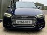 USED 2016 66 AUDI S3 2.0 TFSI Hatchback 3dr Petrol S Tronic quattro Euro 6 (s/s) (310 ps) 