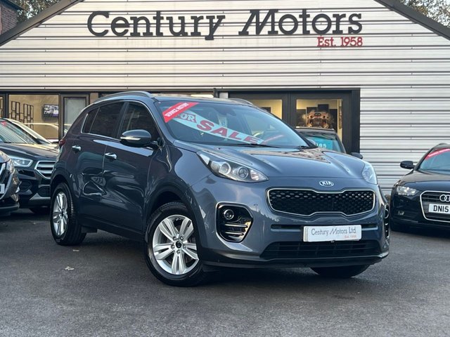 2016 66 Kia Sportage 1.7 CRDi 2 SUV 5dr Euro 6 (s/s)