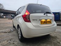 USED 2015 65 NISSAN NOTE 1.2 Acenta Premium Hatchback 5dr Petrol Manual Euro 6 (s/s) (80 ps) Only &pound;20 Road Tax