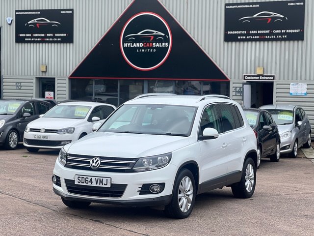 2014 64 Volkswagen Tiguan 2.0 TDI BlueMotion Tech Match SUV 5dr Diesel Manual 2WD Euro 5 (s/s) (140 ps)