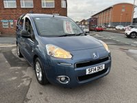 USED 2014 14 PEUGEOT PARTNER TEPEE 1.6 HDi Tepee S MPV 5dr Diesel EGC (s/s) (125 g/km, 92 bhp) 