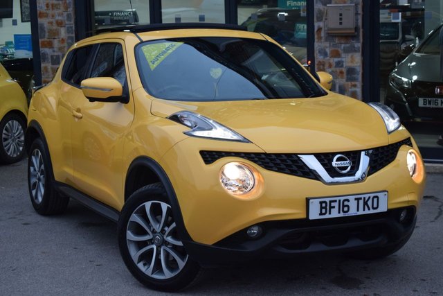 2016 16 Nissan Juke 1.6 Tekna SUV 5dr Petrol XTRON Euro 6 (117 ps)