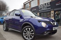 USED 2017 67 NISSAN JUKE 1.6 DIG-T Tekna SUV 5dr Petrol XTRON 4WD Euro 6 (190 ps) PETROL AUTOMATIC VERY CLEAN