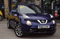 USED 2017 67 NISSAN JUKE 1.6 DIG-T Tekna SUV 5dr Petrol XTRON 4WD Euro 6 (190 ps) PETROL AUTOMATIC VERY CLEAN