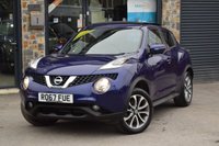USED 2017 67 NISSAN JUKE 1.6 DIG-T Tekna SUV 5dr Petrol XTRON 4WD Euro 6 (190 ps) PETROL AUTOMATIC VERY CLEAN
