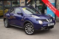 USED 2017 67 NISSAN JUKE 1.6 DIG-T Tekna SUV 5dr Petrol XTRON 4WD Euro 6 (190 ps) PETROL AUTOMATIC VERY CLEAN