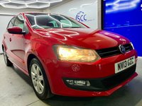 USED 2013 13 VOLKSWAGEN POLO 1.2 Match Edition Hatchback 5dr Petrol Manual Euro 5 (60 ps) DAB,Cruise,Btooth,1P.Owner